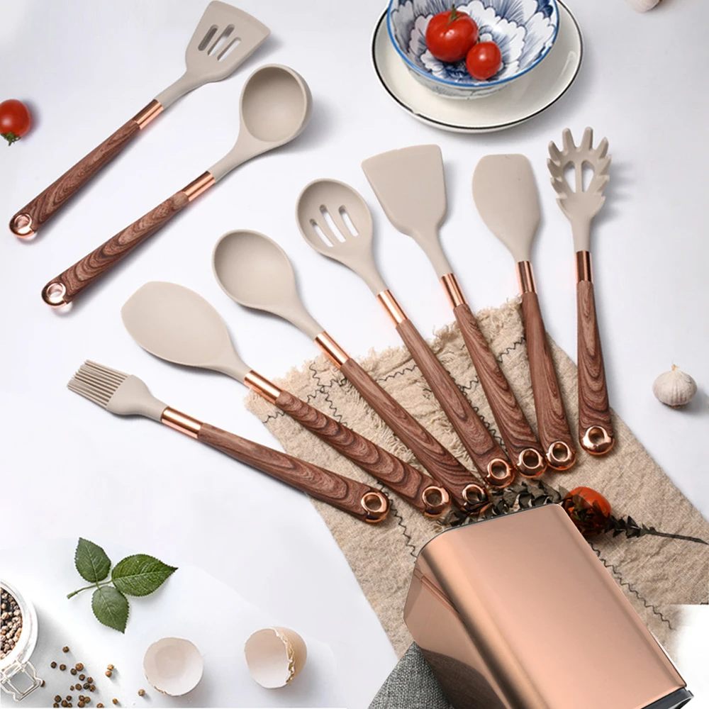 Kit 10 Utensílios de Cozinha - Zafer Decor