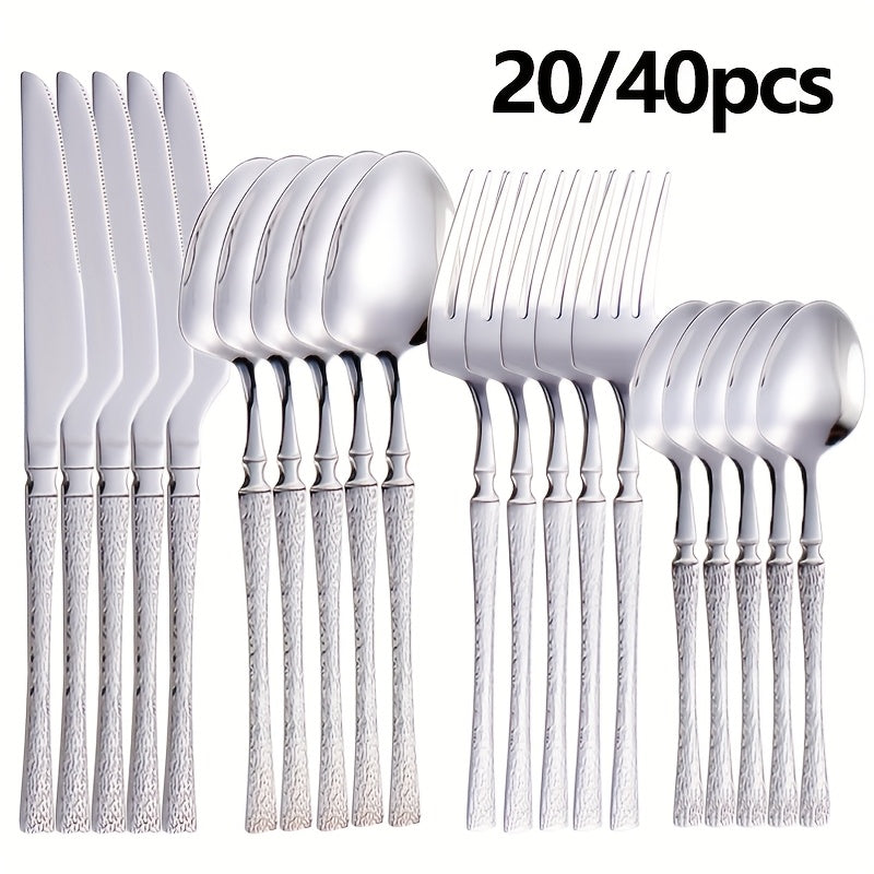 Jogo de Talheres 40 Peças Elegance - Zafer Decor