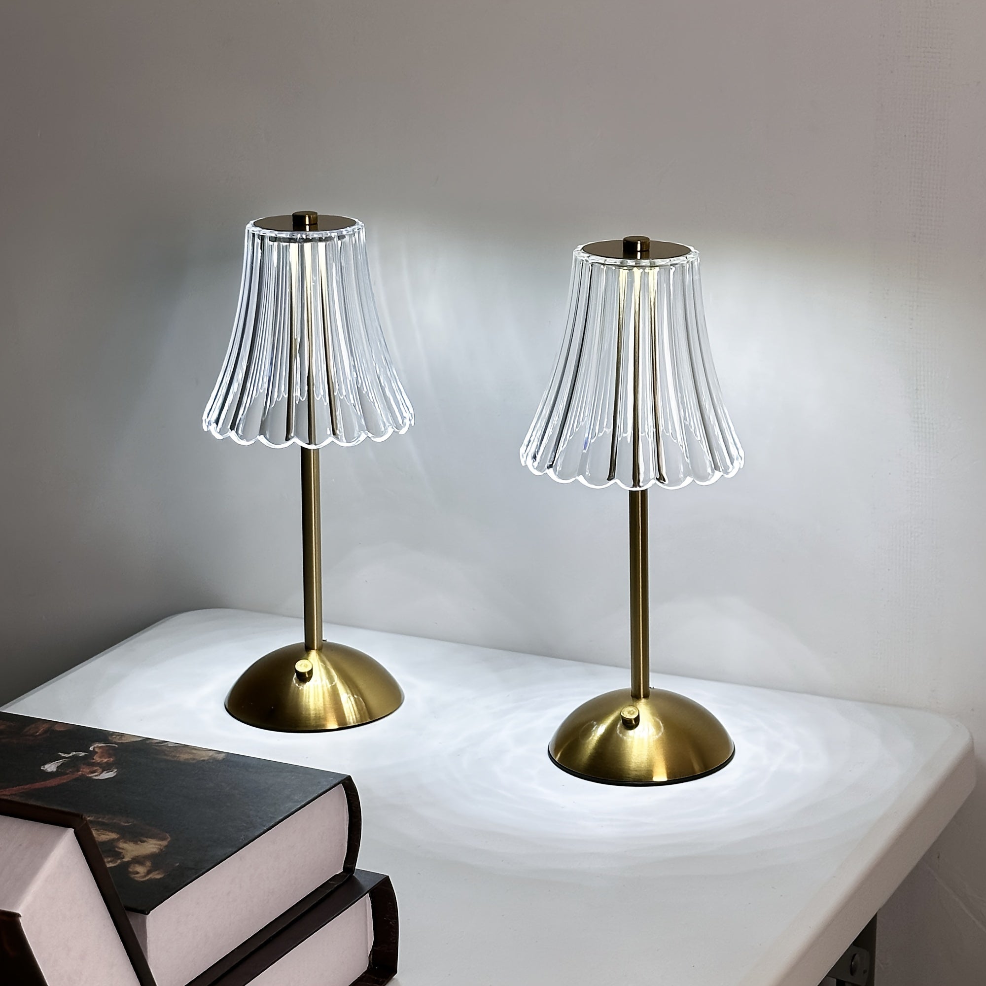 Luminária Touch com Acabamento Escovado – Kit 2 Unidades - Zafer Decor