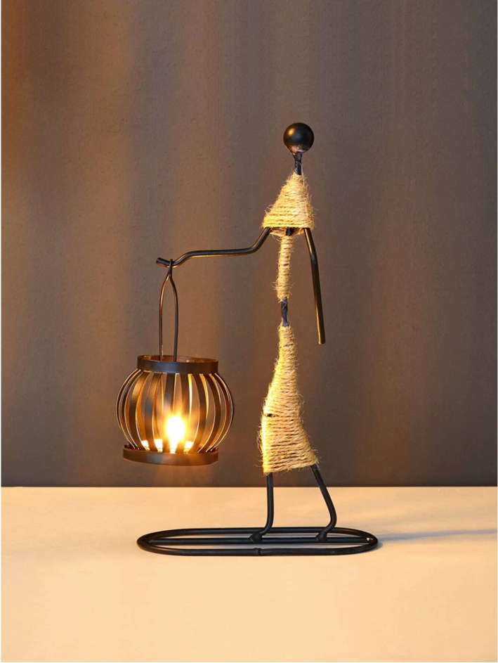 Escultura Decorativa Boho Trançada Zafer
