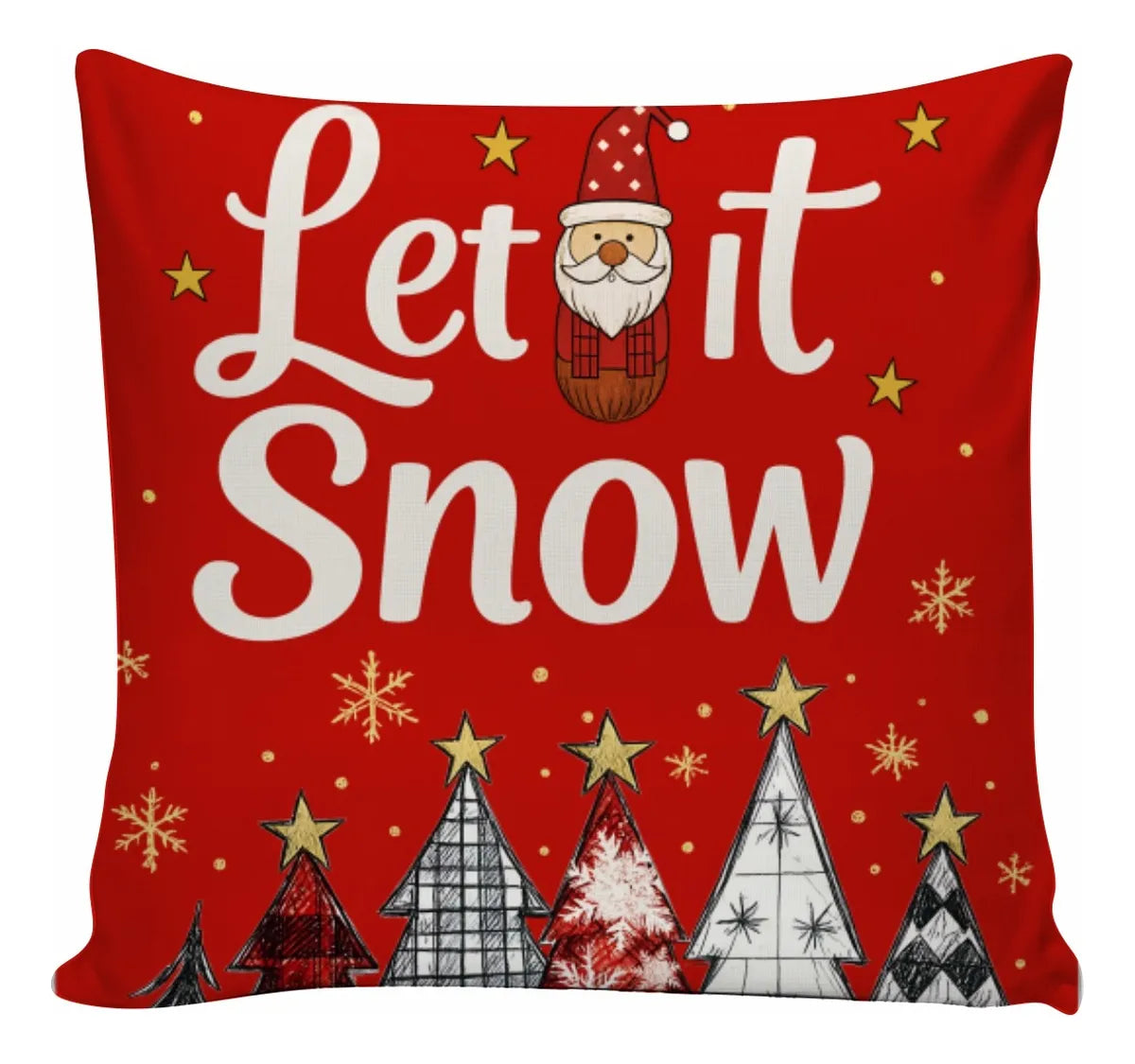 Kit 4 Capas de Almofada de Natalinas - Zafer Decor