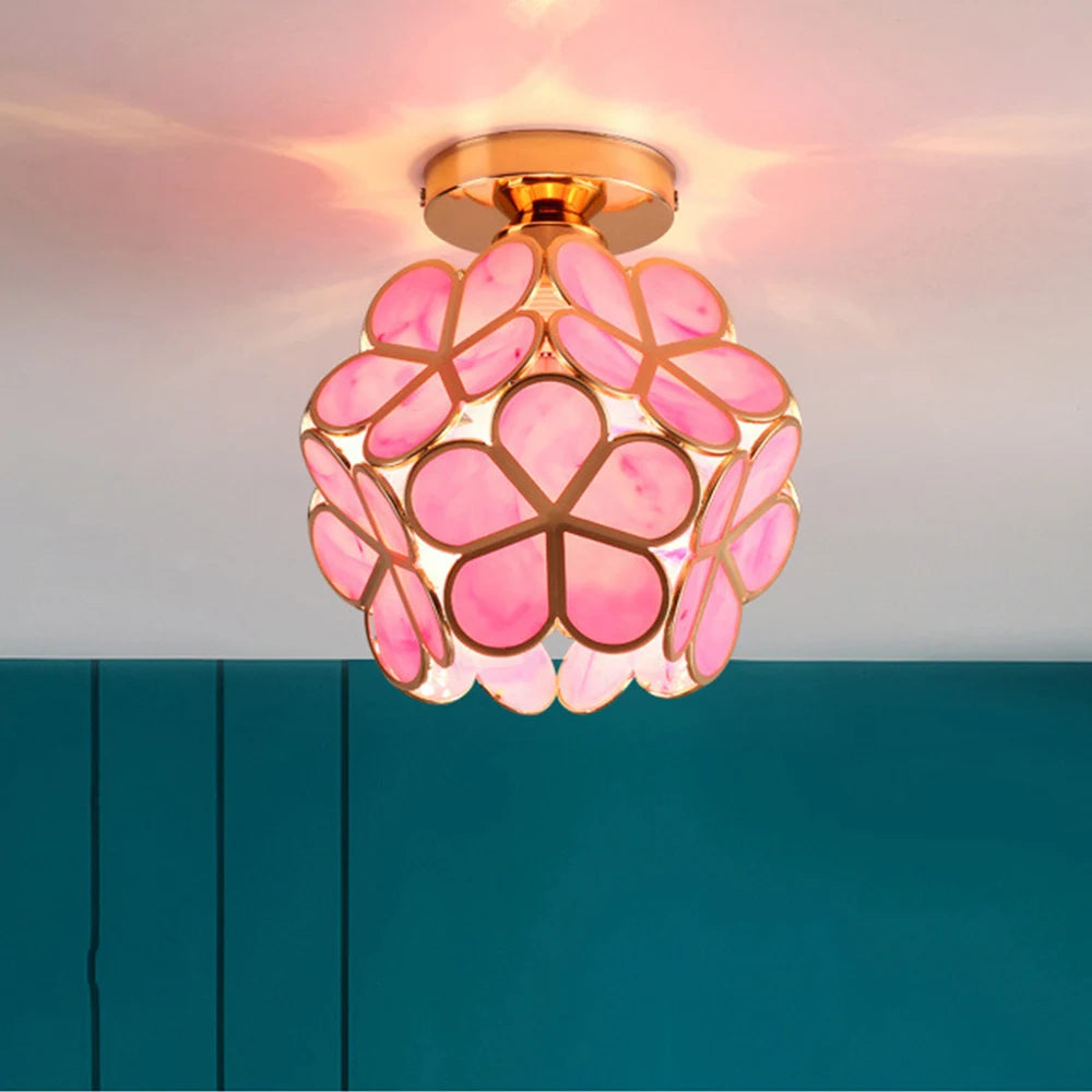 Luminária de teto elegante para quarto, sala estilo moderno