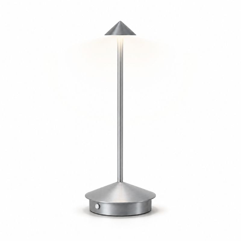Luminária de Mesa Atena Prata