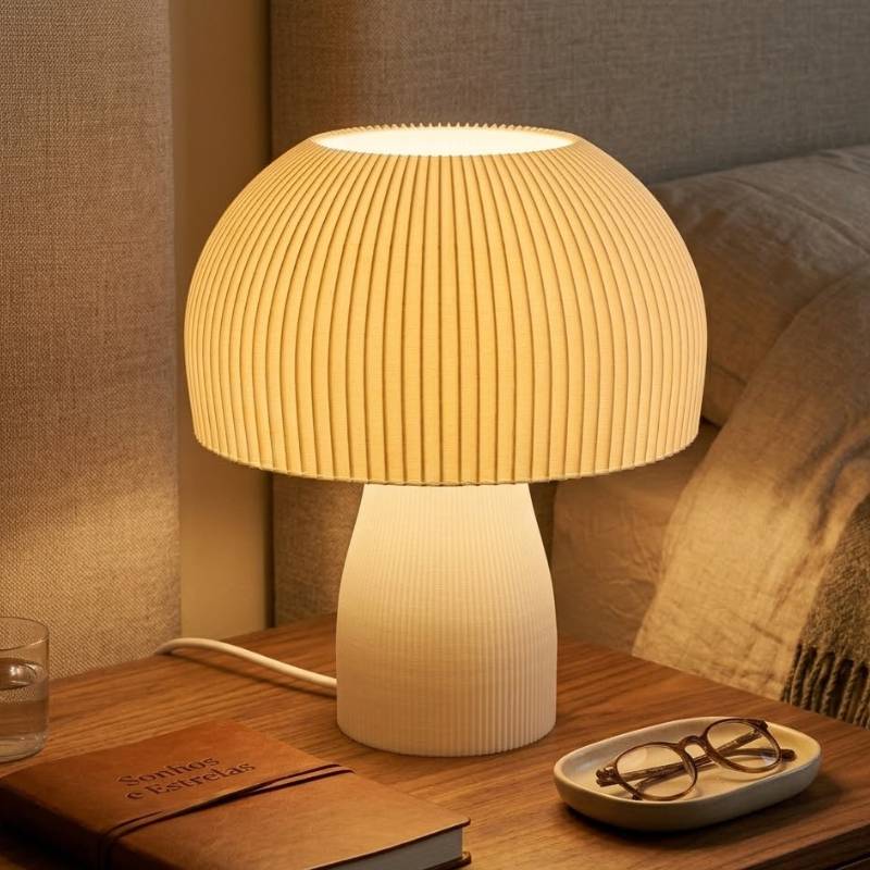 Luminária de Mesa Cogumelo