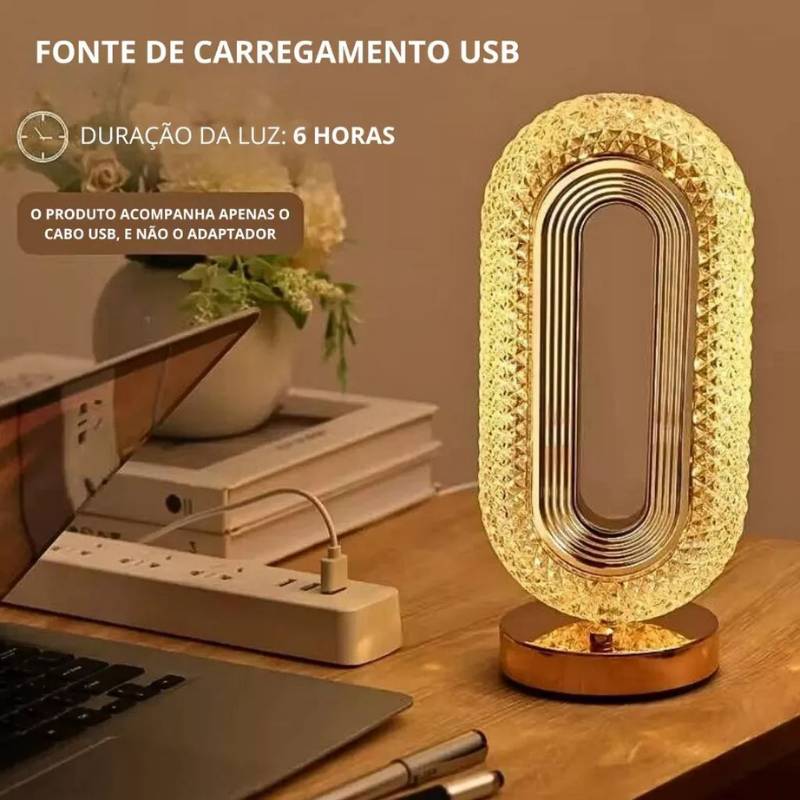 Luminária de Mesa Pequena