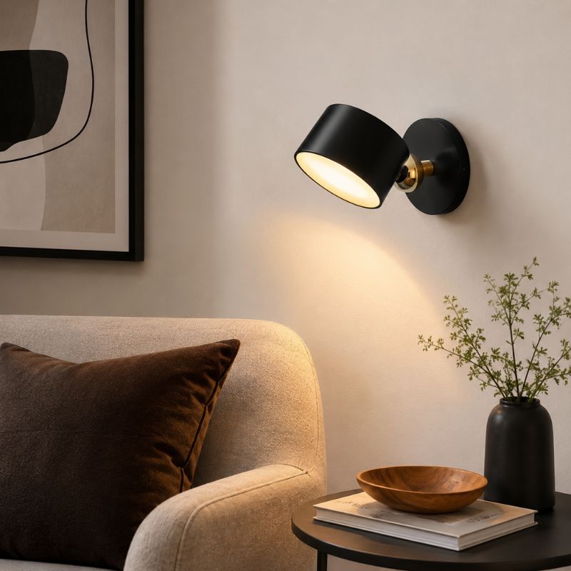 Luminária de Parede Sem Fio Magnética LED