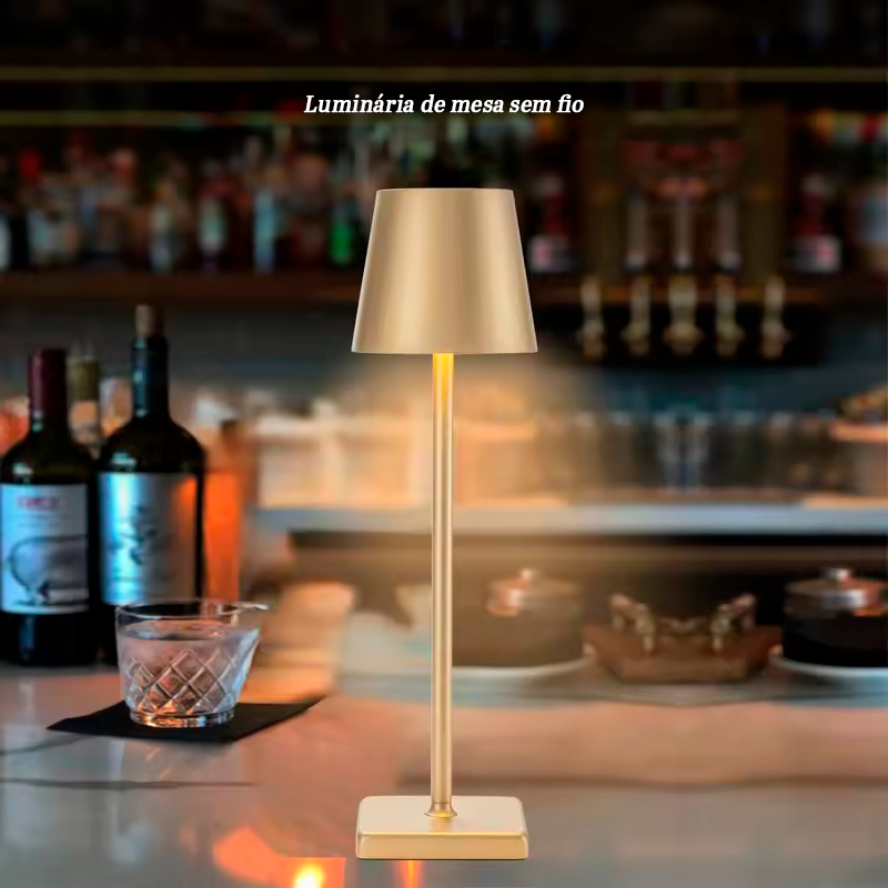 Luminária de Mesa Jade Zafer COMPRE 1 LEVE 2