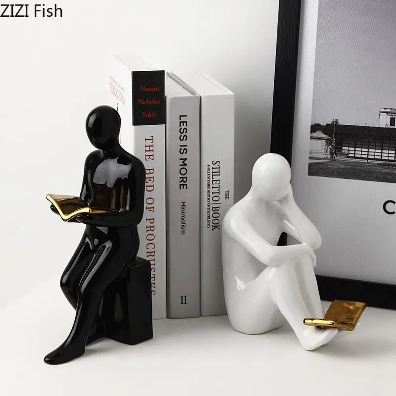 Estátua para Sala Leitor Zafer Decor