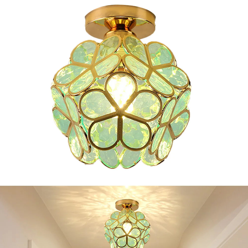 Luminária de Teto Pétalas de Rosa - Zafer Decor