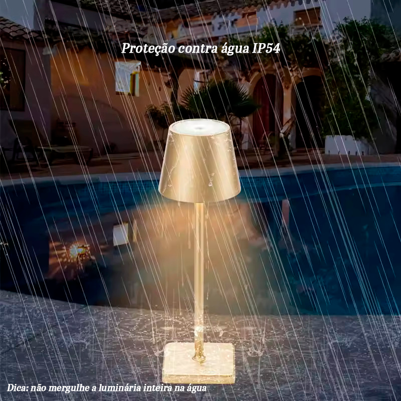 Luminária de Mesa Jade Zafer COMPRE 1 LEVE 2