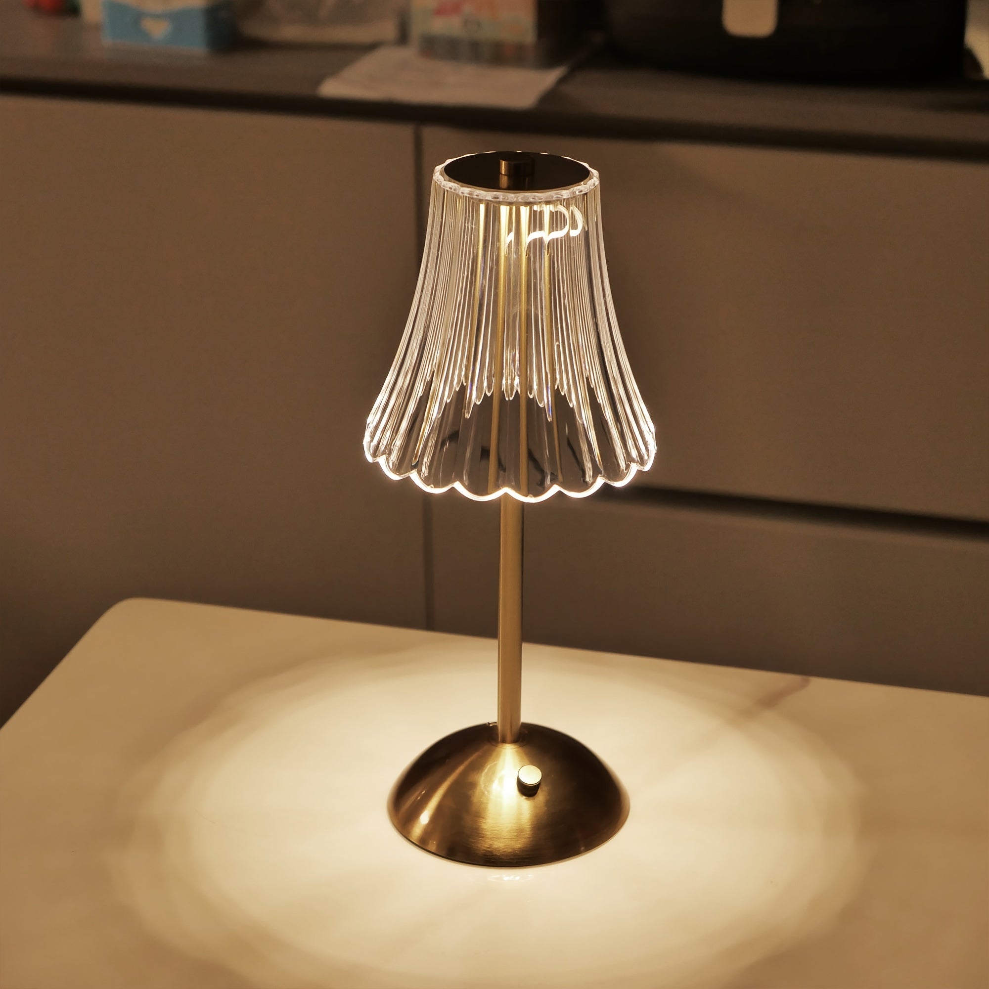 Luminária Touch com Acabamento Escovado – Kit 2 Unidades - Zafer Decor