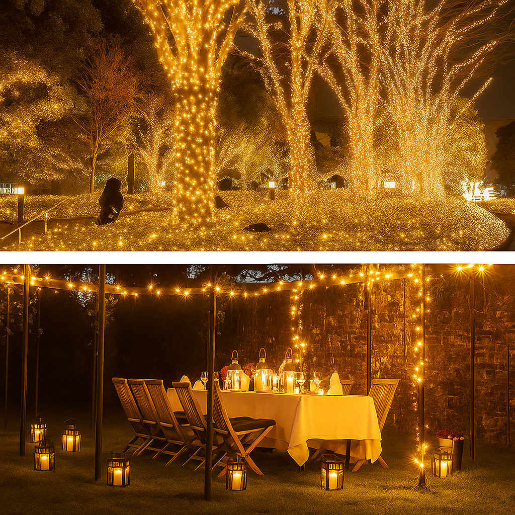 Pisca Strobo LED 10m ou 30m – Zafer Decor