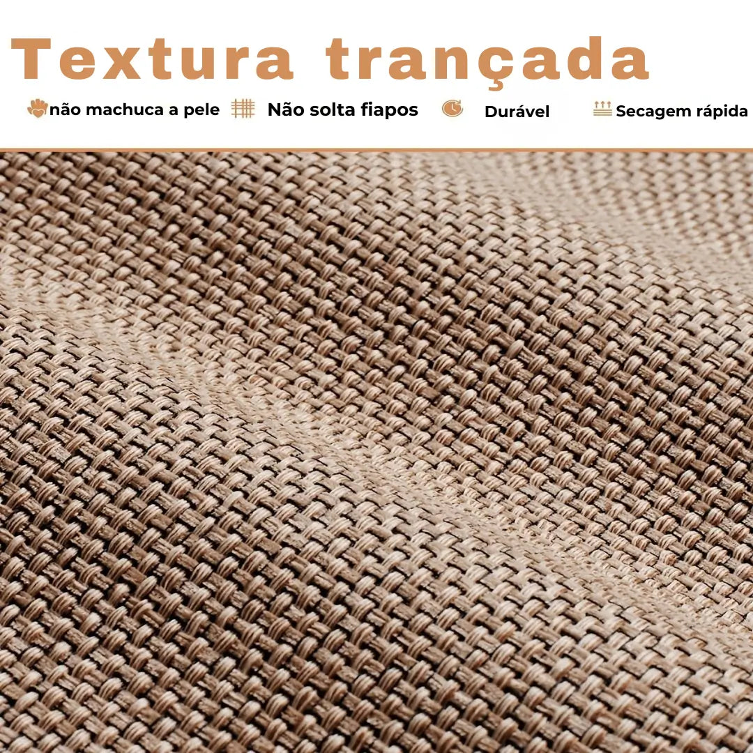Tapete para banheiro antiderrapante com base de alta absorção Bellabano - zafer Decor
