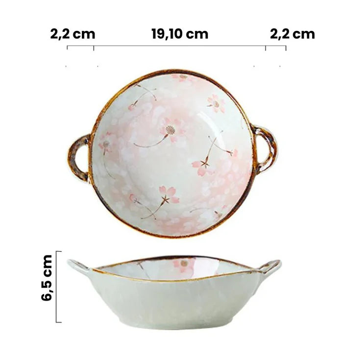 Travessa de Cerâmica Japonesa Zafer