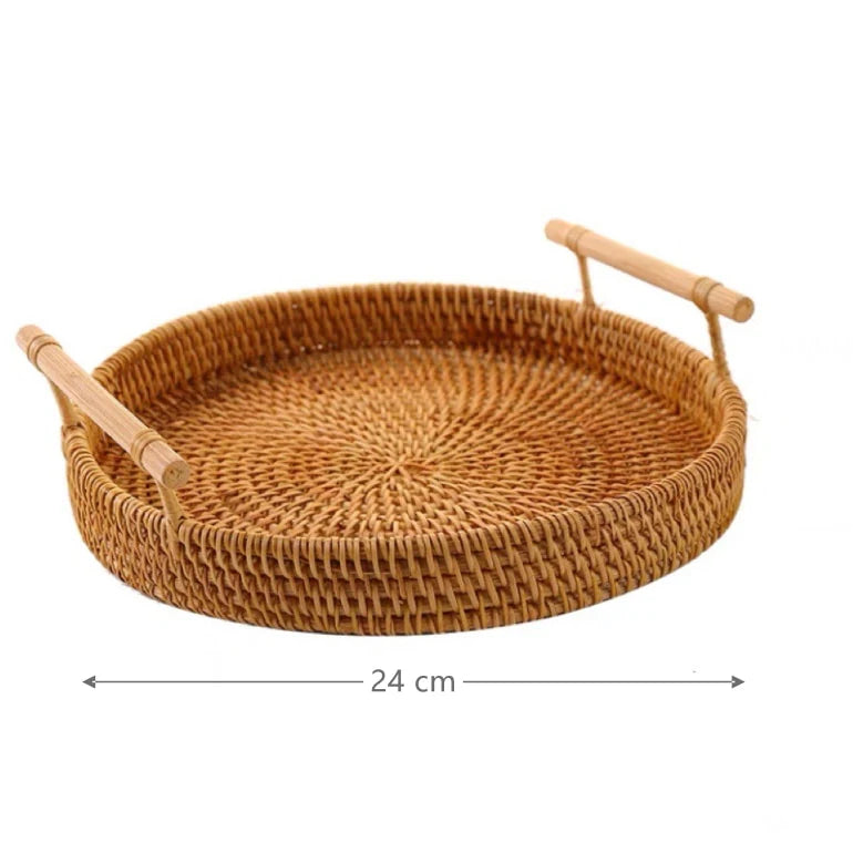 Conjunto Bandejas para Café da Manhã Artesanal - Zafer Decor