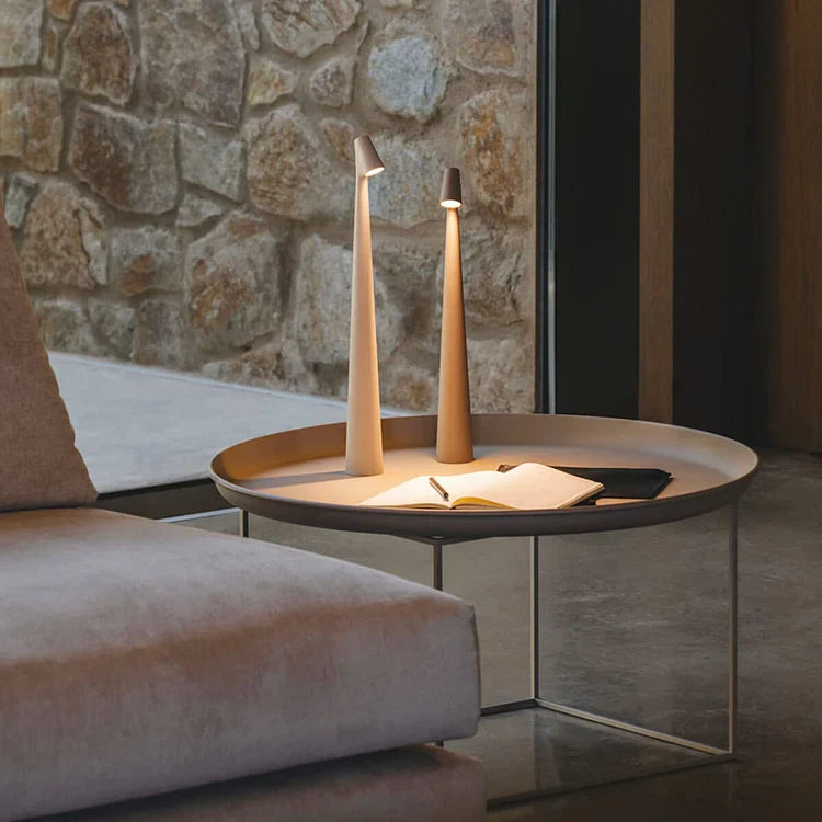 Luminária de Mesa Criativa com 3 Níveis de Brilho - Zafer Decor