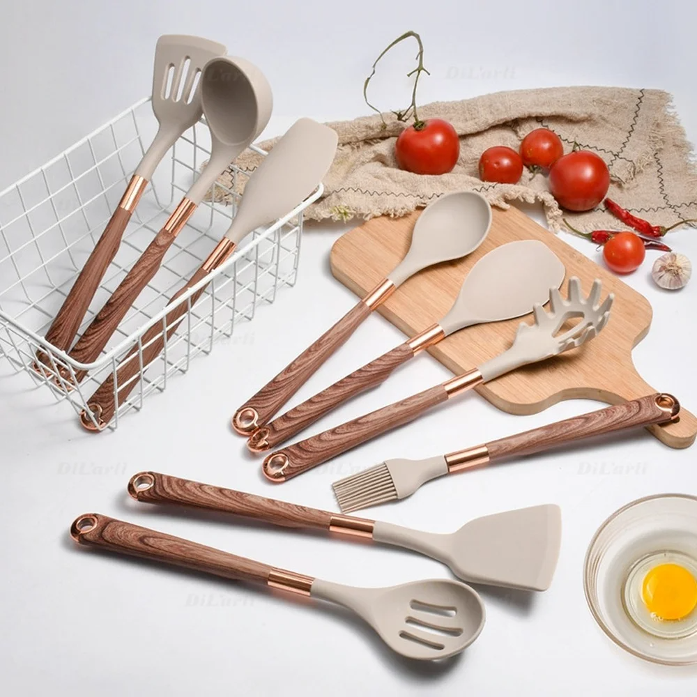 Kit 10 Utensílios de Cozinha - Zafer Decor