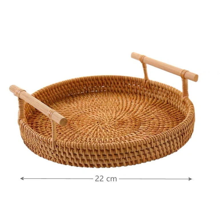 Conjunto Bandejas para Café da Manhã Artesanal - Zafer Decor