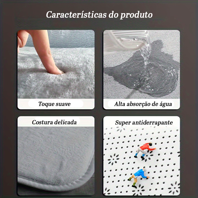 Tapete Decorativo Natalino em Fleece - Zafer Decor