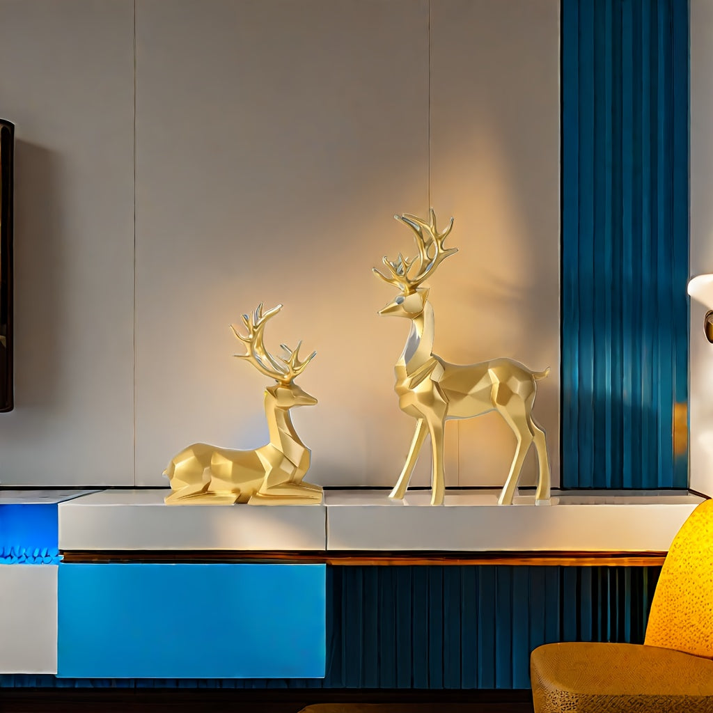 Renas Decorativas de Natal – 2 Peças - Zafer Decor