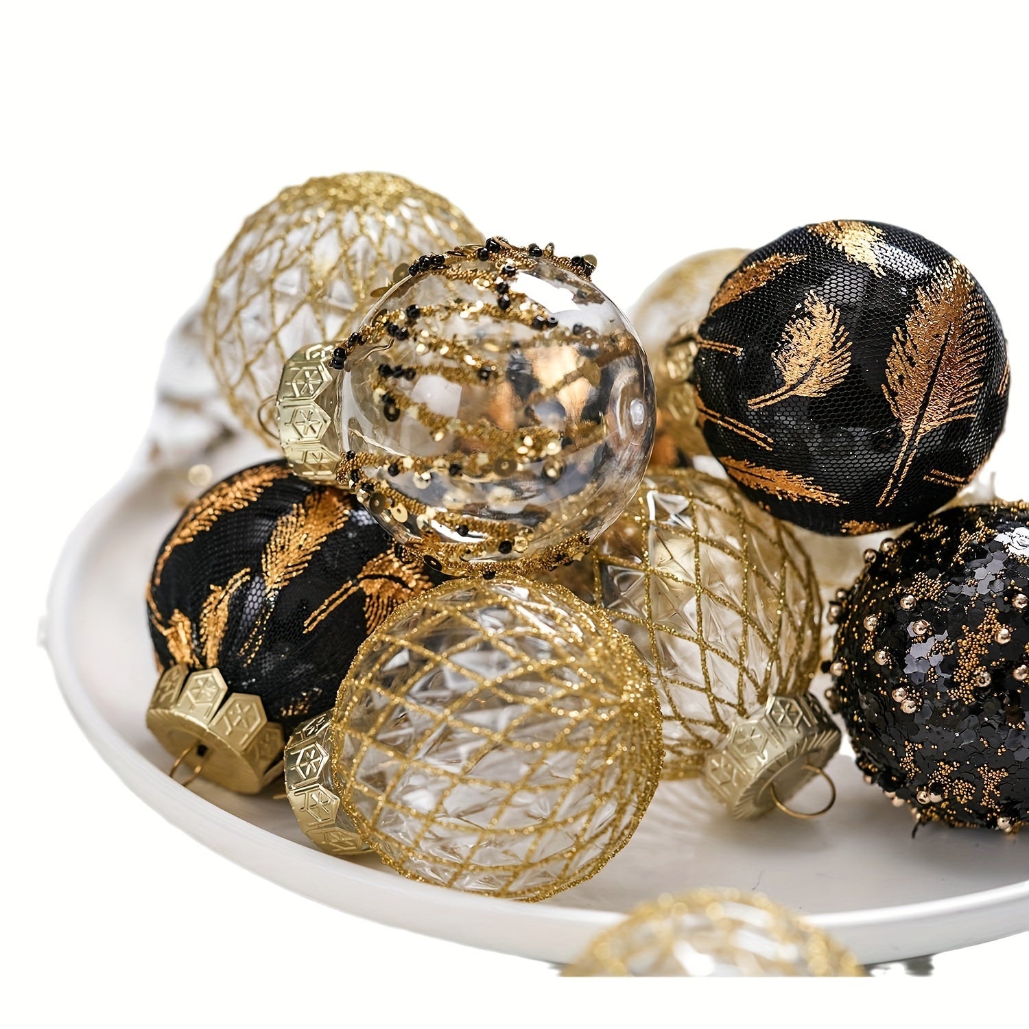 Bolas Natalinas Clássicas 25 Peças - Zafer Decor