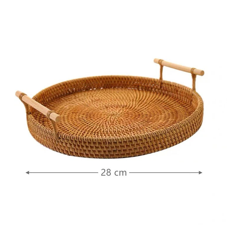 Conjunto Bandejas para Café da Manhã Artesanal - Zafer Decor
