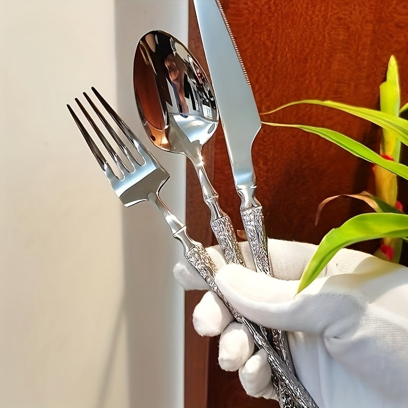 Jogo de Talheres 40 Peças Elegance - Zafer Decor