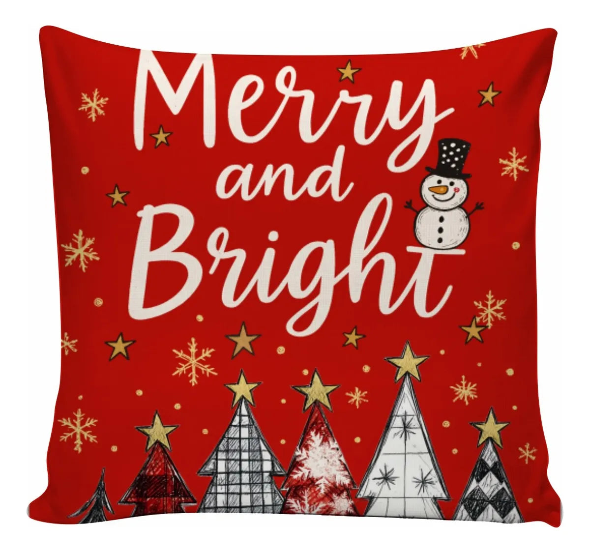 Kit 4 Capas de Almofada de Natalinas - Zafer Decor