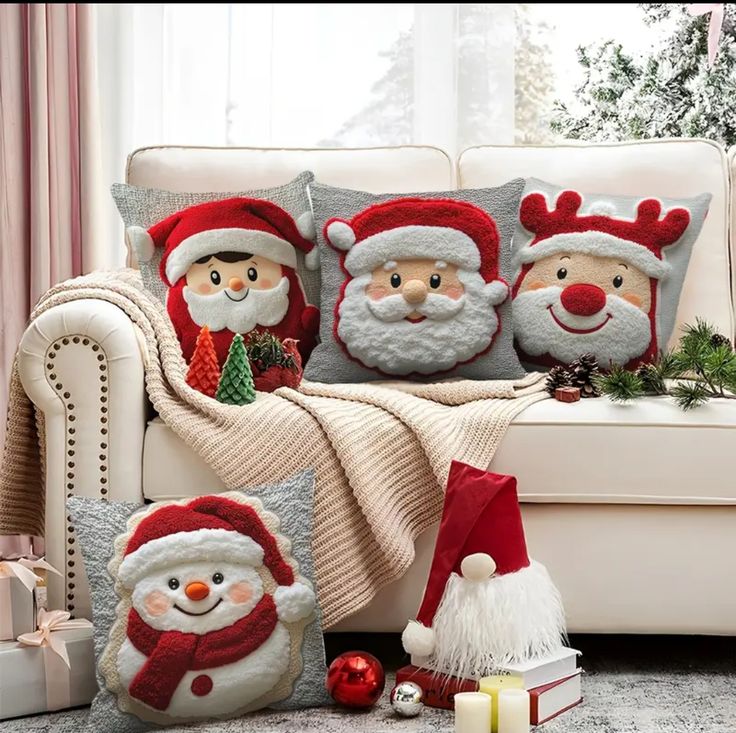 Capa de Almofada Natalina Kit– Zafer Decor