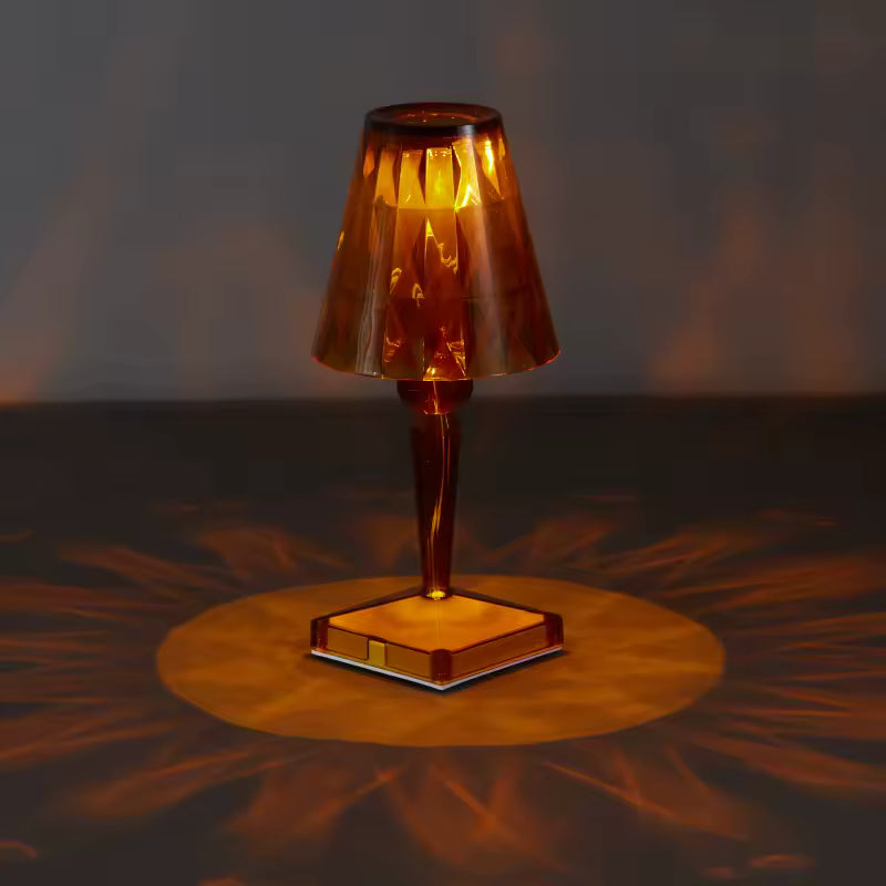 Luminária de Mesa LED Cristal Diamante - Zafer Decor