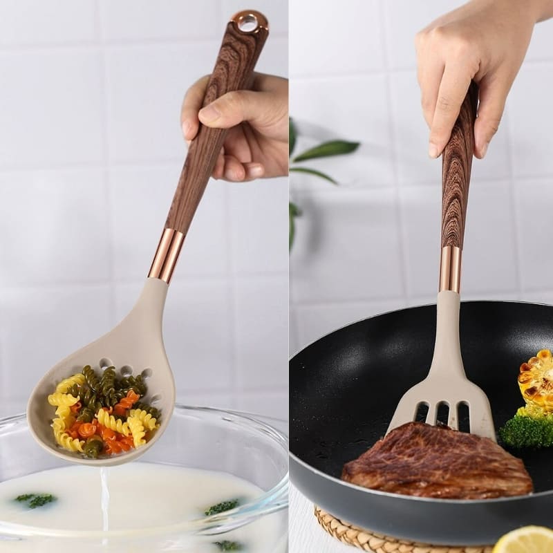 Kit 10 Utensílios de Cozinha - Zafer Decor