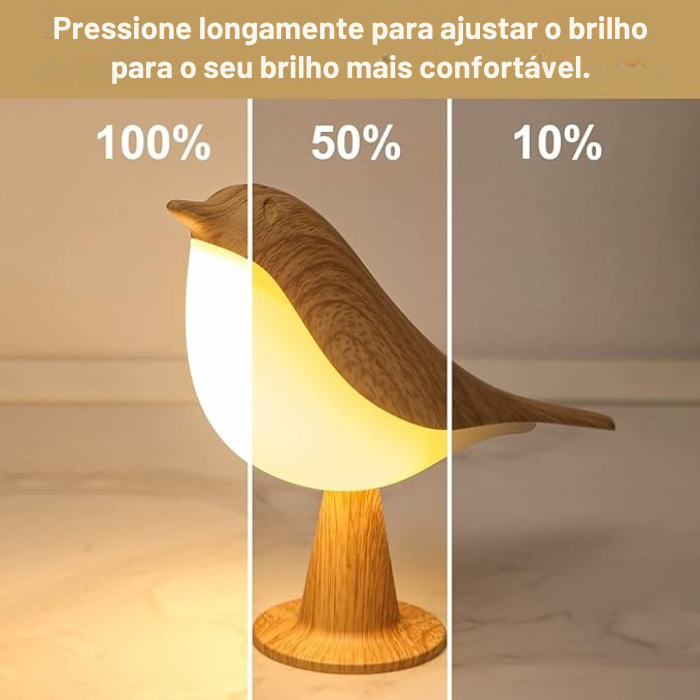 Luminária de Cabeceira Pássaro Zafer Decor