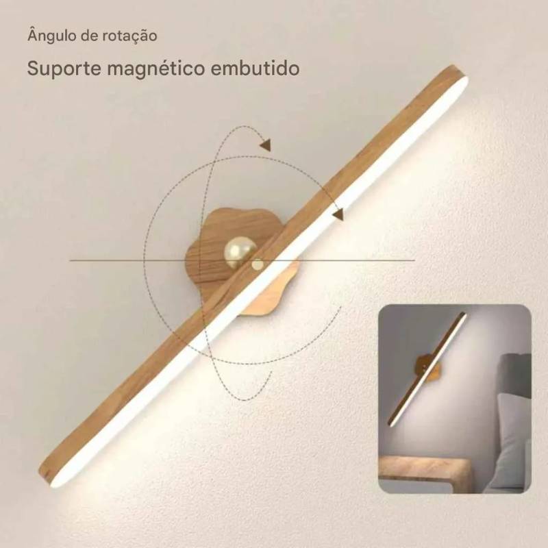 Luminária de Parede Sem Fio