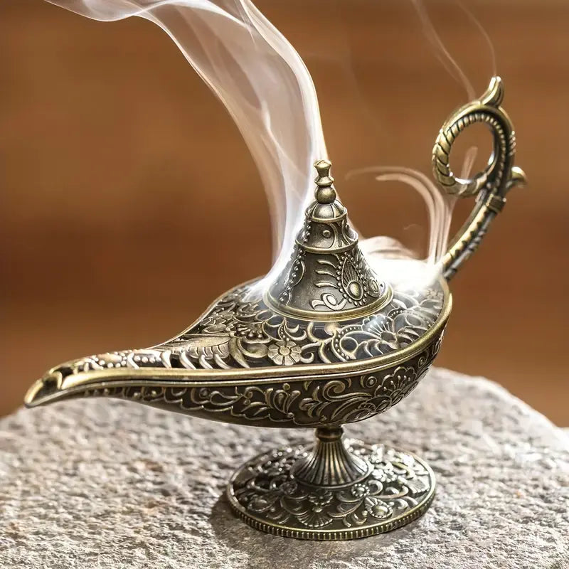 Queimador de incenso lâmpada mágica zafer decor