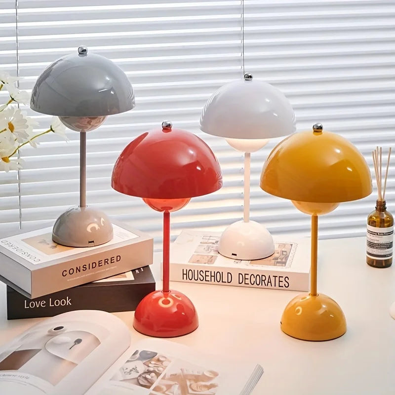 Luminária de Mesa Led Cogumelo - Zafer Decor
