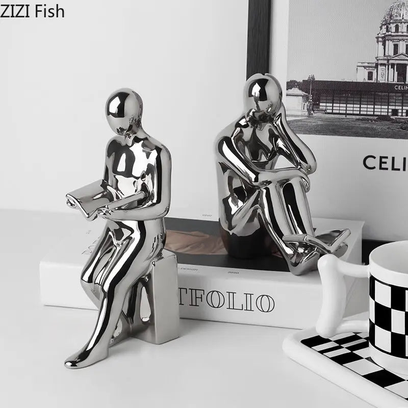 Estátua para Sala Leitor Zafer Decor
