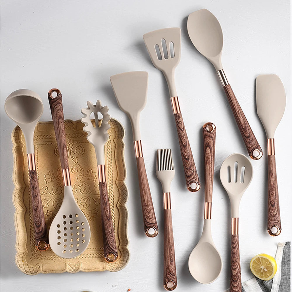 Kit 10 Utensílios de Cozinha - Zafer Decor