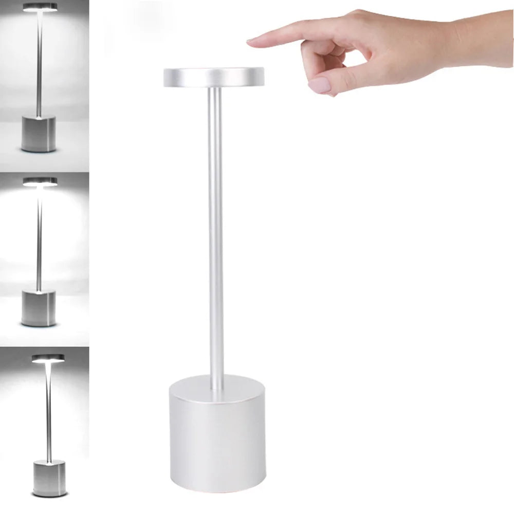 Luminária Clássica de Mesa Recarregável - Zafer Decor