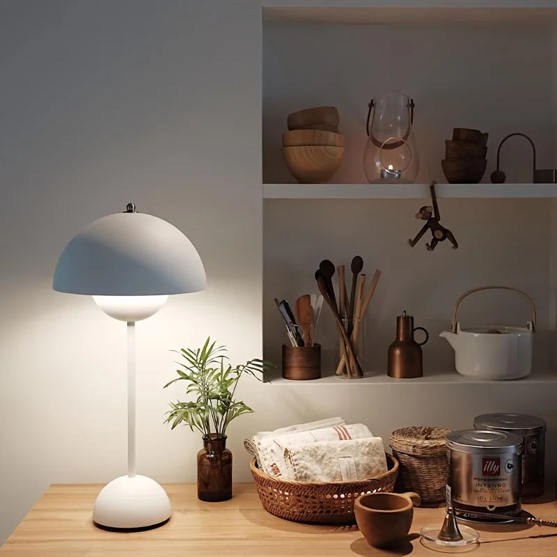 Luminária de Mesa Led Cogumelo - Zafer Decor