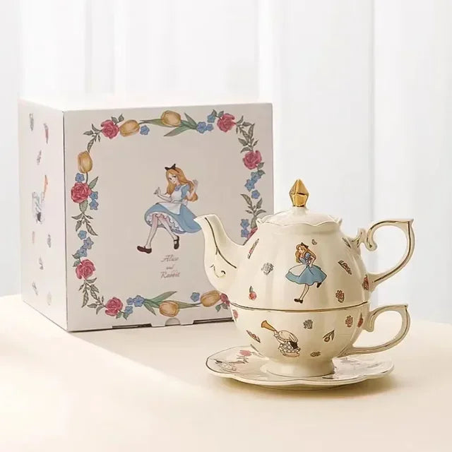 Conjunto Alice no País das Maravilhas Zafer - 3 Peças