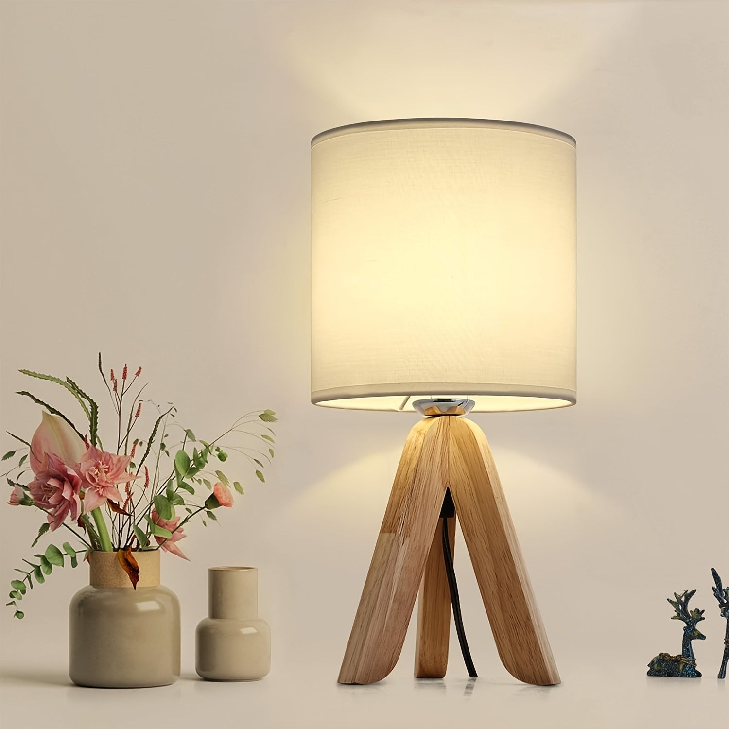 Abajur de Mesa Tripé - Zafer Decor