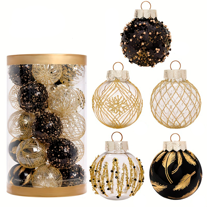 Bolas Natalinas Clássicas 25 Peças - Zafer Decor