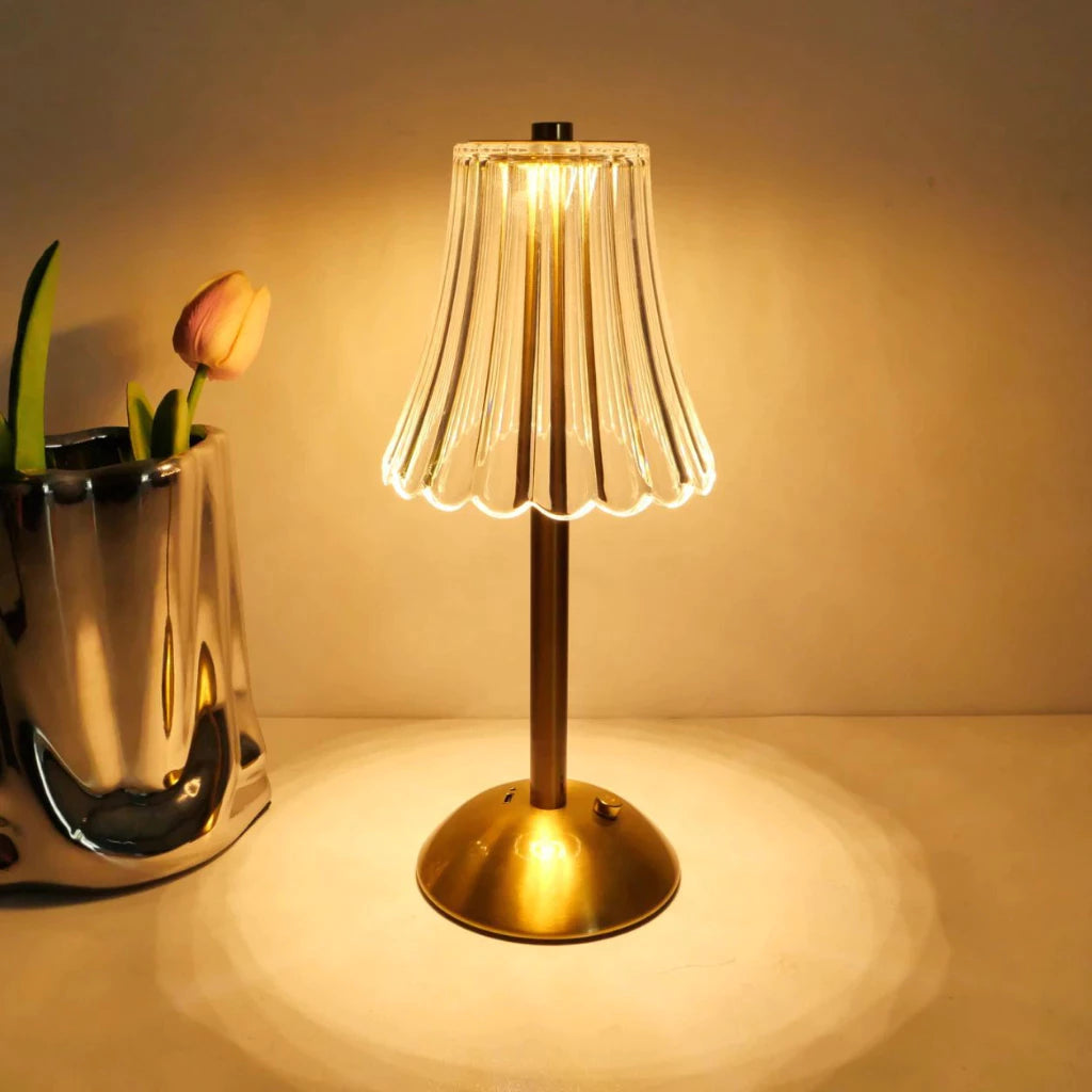 Luminária Touch com Acabamento Escovado – Kit 2 Unidades - Zafer Decor