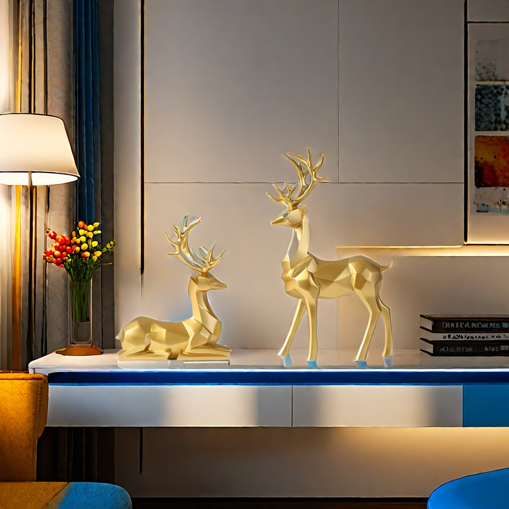 Renas Decorativas de Natal – 2 Peças - Zafer Decor