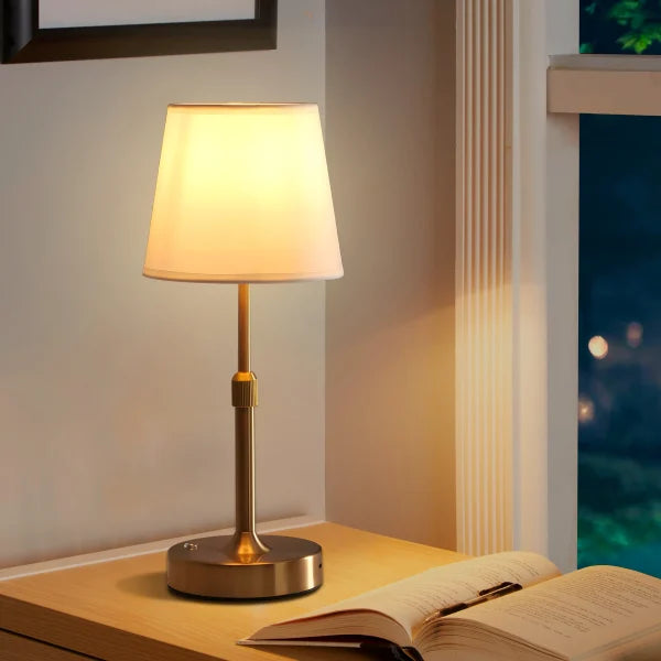 Luminária de Mesa LED Recarregável - Zafer Decor